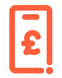 Representation of phone with pound symbol