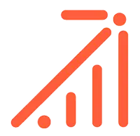 Chart graphic showing upward trajectory